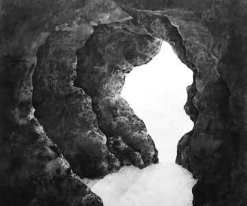 Peñamtu Wekun // Carvão sobre papel, 130 x 130 cm // Charcoal on paper, 130 x 130 cm