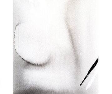 Abstract Markings III, Indian Ink / Manchas Abstratas III, Tinta da China / 21cm x 30cm, 2014