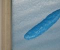 'Synthetic Sealife #3', poliestireno extrudido corroído por iscos de pesca, 12 x 14 x 7 cm, 2022 // 'Synthetic Sealife #3', extruded polystyrene corroded by fishing baits, 12 x 14 x 7 cm, 2022